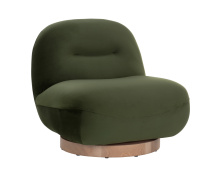 Sunpan 111301 - Franze Swivel Lounge Chair - Moss Green